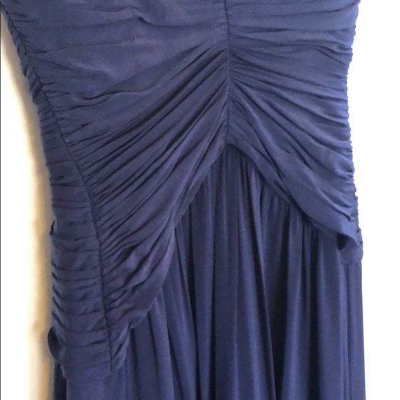 BCBG Max Azria Sophia Sleeveless Blue Dress - Picture 4 of 10